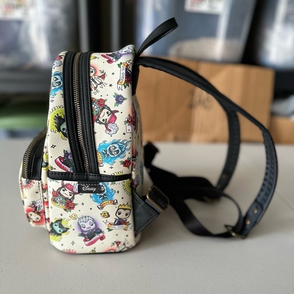 Loungefly Disney POP Villains Mini Backpack Tattoo Design main image 12